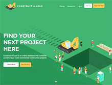 Tablet Screenshot of constructalead.com